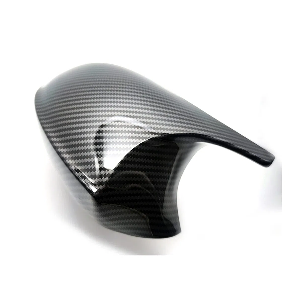 Viviance Car M3 Style Material ABS para Espejos retrovisores Cubiertas Compatible con BMW E81 E82 E87 E88 E90 E91 2005-2007 E92 E93 2006-2009 - Patrón de Fibra de Carbono