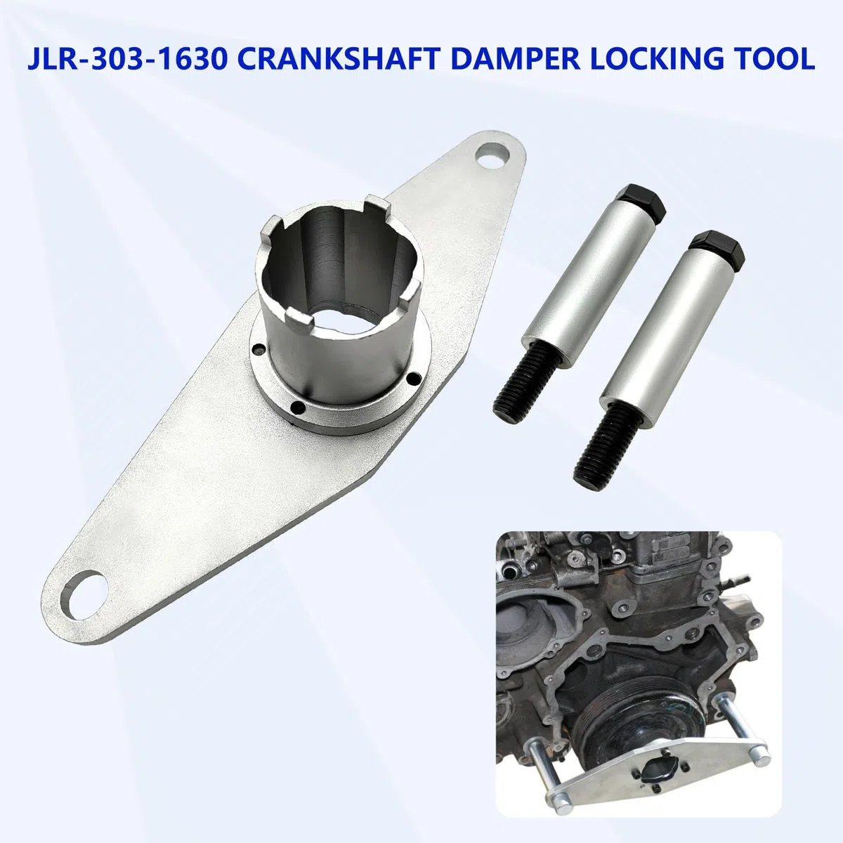 ZKTOOL Kit de Herramientas de Sincronización de Bloqueo del Árbol de Levas Adecuado para Diésel Land Rover Jaguar Aurora 2.0T, Equivalente a OEM JLR-303-1631, JLR-303-1630, JLR-303-1625