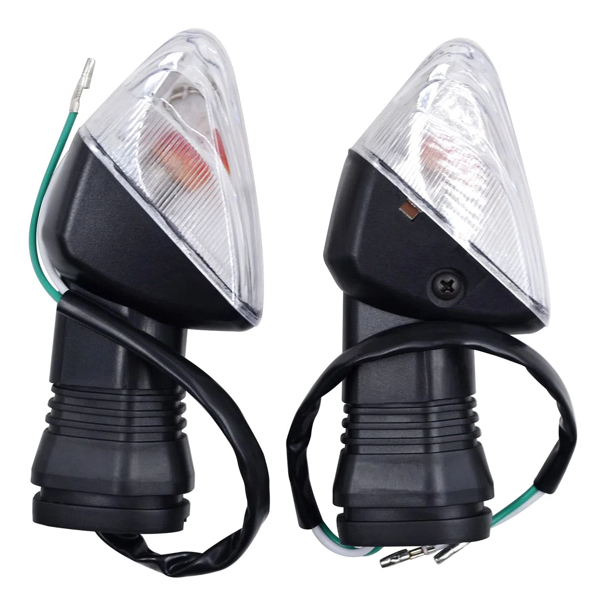 AHL Intermitentes para Moto compatible con KAWASAKI NINJA ZX-10RR 2017-2020/NINJA ZX-6R 600 1997-2012/NINJA ZX-6R 636 2005-2006/NINJA ZX-6RR 2003-2006/Z1000 2007-2009/Z750 2007-2009/Z750S 2005-2006