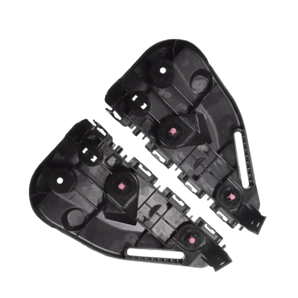 Riloer Soporte de parachoques, soportes de parachoques delantero, soporte de soporte de parachoques delantero, 2 soportes de parachoques izquierdo y derecho compatibles con Toyota Hilux 2016-2022,
