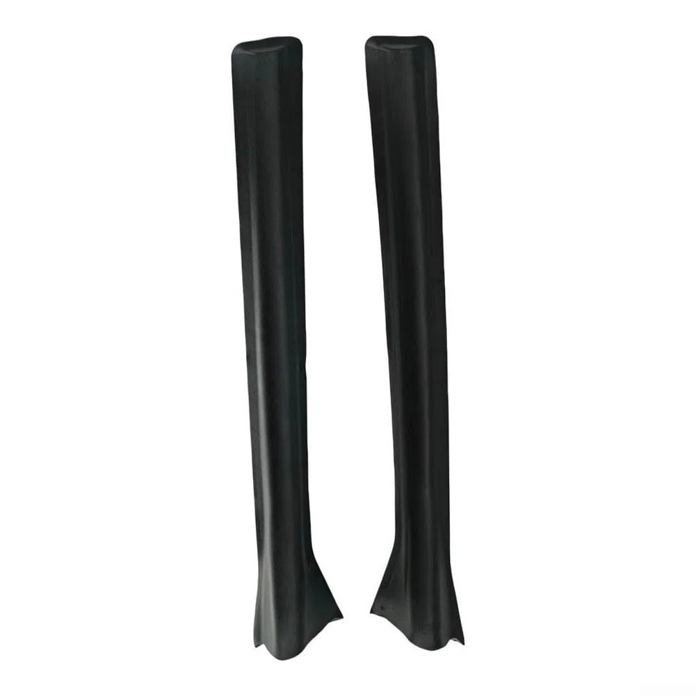 Astra H B-Pillar Tira de Sellado Par 13123711 13123710 para Opel Para Opel 2004-2010 Negro ABS Puerta Marco Cubierta