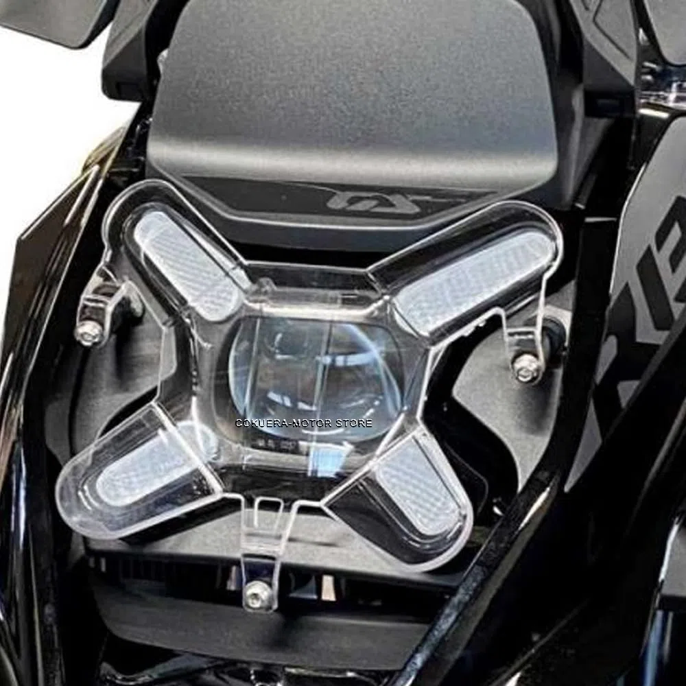 Generico Protector de faro para R1300GS R 1300 GS 2023 2024 Accesorios de motocicleta Cubierta de protección de faro