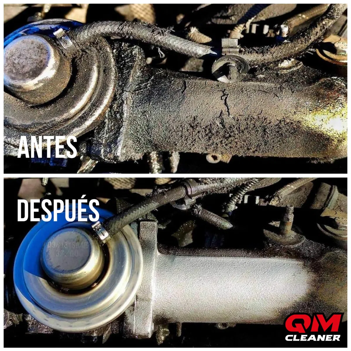 QM Cleaner Black 2 litros | Desengrasante Concentrado no Acido - Motores, Cadenas, transmisiones, embragues - Puede diluirse hasta un 25% - Apto para Limpieza por ultrasonidos