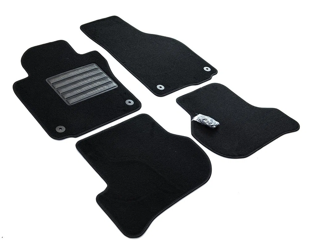 MTM SP-3674 Alfombrillas a Medida en Velour para Volkswagen Golf 5 - Golf 6 2003-2013 - Scirocco III 2008-2017 / Skoda Octavia II 2004-2013