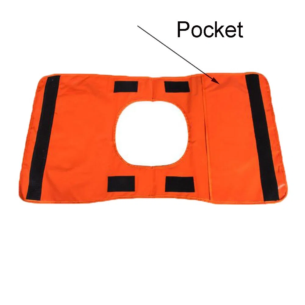 Ymiss Manta Duradera Fuerte del Amortiguador de la Cuerda del cabrestante del PVC con el Color Anaranjado Pocket-Light