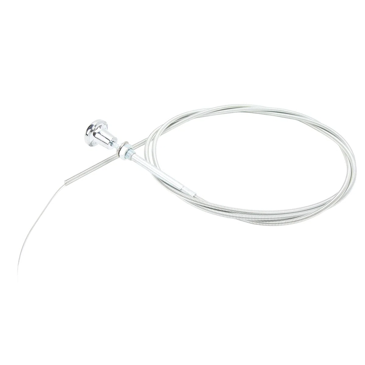 Generic Cable de Estrangulador Universal de 6 Pies Cable de Control de Estrangulador de Carburador de Tracción de con Acero Inoxidable de Alta Resistencia para