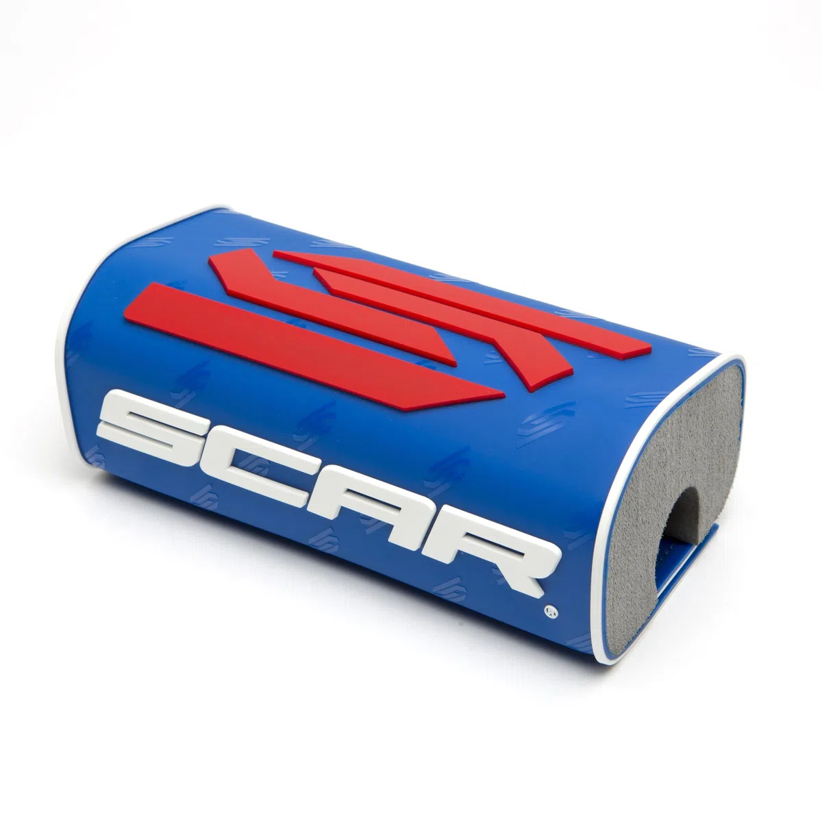 Protector Manillar SCAR Ø 28,6mm (1 1/8") sin Barra - Moto Cross Quad Dirt Bike Enduro Supermoto - Azul