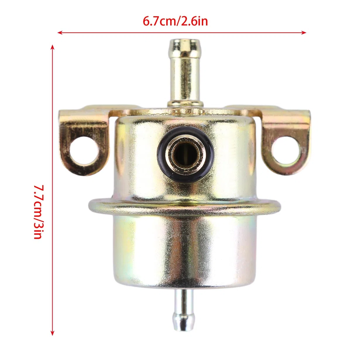 iSpchen Regulador de presión de combustible 0280160235, compatible con VW Golf Rally 0280160241 0280160249 0280160294 regulador de presión de combustible compatible con SEAT, VW, Skoda Compatible con